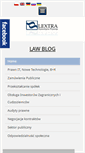 Mobile Screenshot of lextra.pl